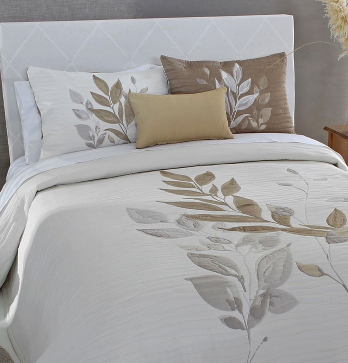 Coussin jacquard Sensey ocre Reig Marti - Blancollection