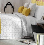 Couvre lit jacquard Oregon gris Reig Marti - Blancollection