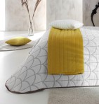 Couvre lit jacquard Oregon gris Reig Marti - Blancollection