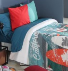 Couvre lit matelassé enfant Surfer Reig Marti - Blancollection