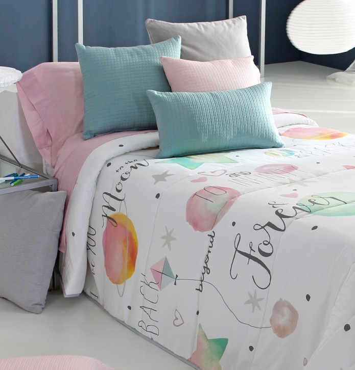 Couvre lit matelassé enfant Samar Reig Marti - Blancollection
