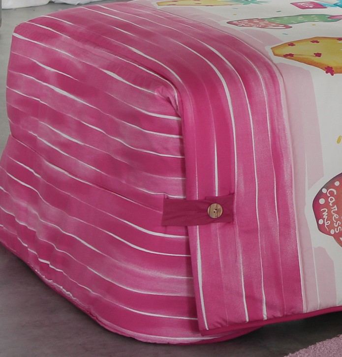 Couvre lit matelassé enfant Pineapple Reig Marti - Blancollection