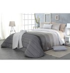 Couvre lit matelassé jacquard Fox gris taupe Reig Marti - Blancollection