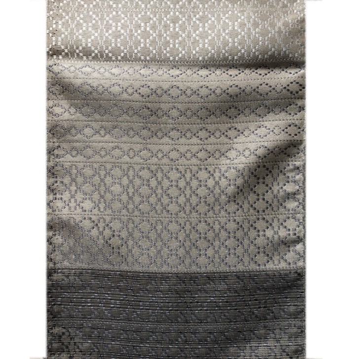 Couvre lit matelassé jacquard Fox gris taupe Reig Marti - Blancollection