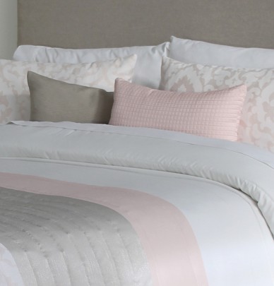 Housse coussin jacquard Bronson beige Reig Marti