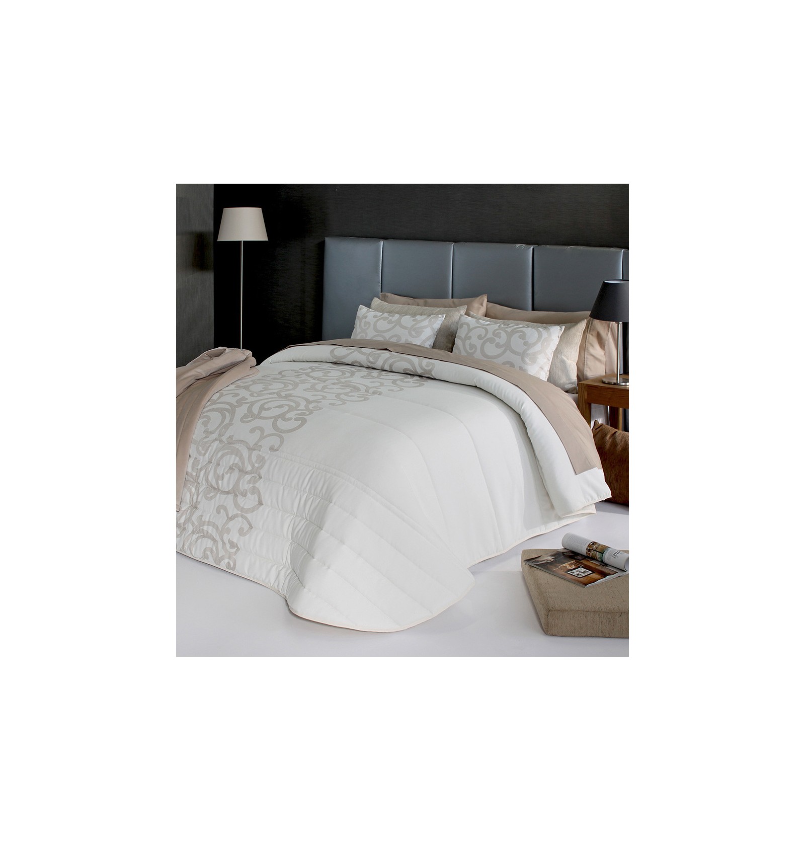 Couvre-lit Enfant Frozen Disney - 170x260 Cm, 100% Microfibre, Matelassé - Pour Lit Simple, Lavable Machine