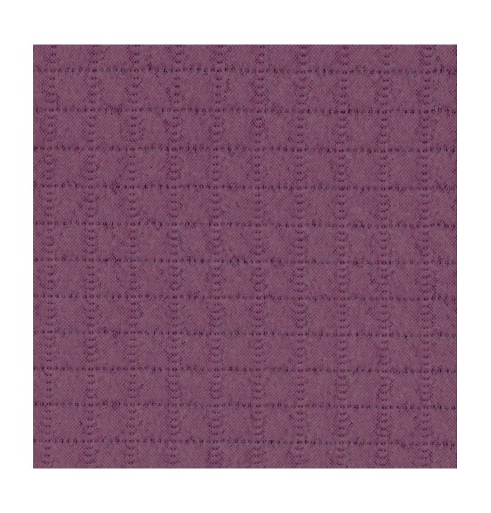 Housse coussin jacquard Barli prune Reig Marti - Blancollection