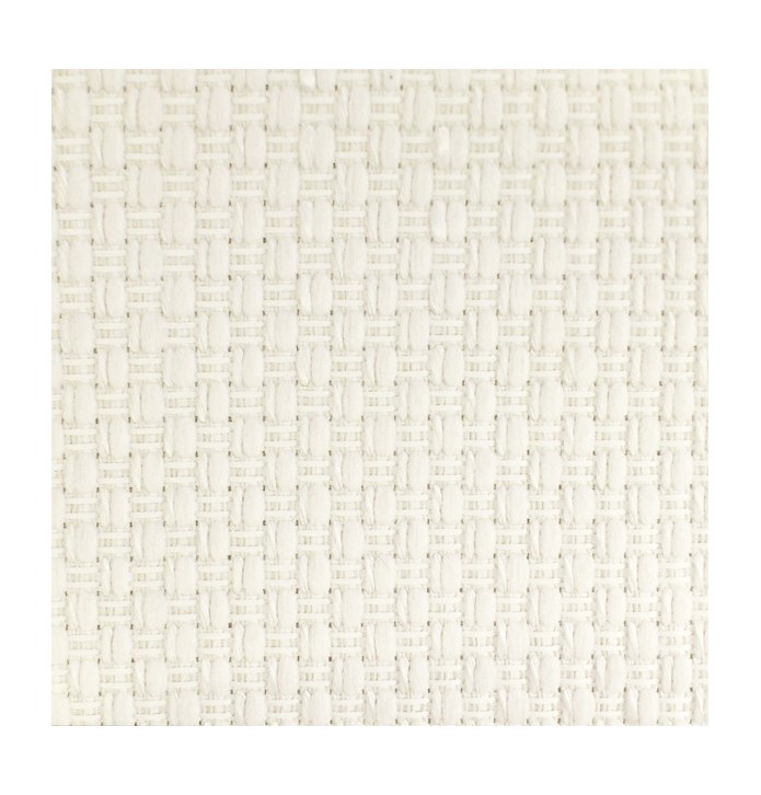 Coussin jacquard Tuenti blanc cassé