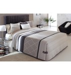 Couvre lit matelassé Carson taupe Reig Marti - Blancollection