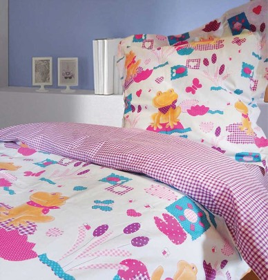Housse de couette enfant Tiana Jour de Paris Enfant