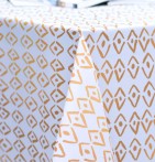 Nappe polyester Batik Calitex - Blancollection