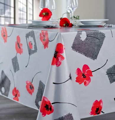 Nappe polyester Ponceau Calitex