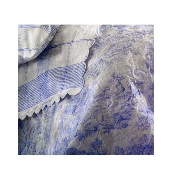 Boutis percale de coton Bucolique Pastorale zoom