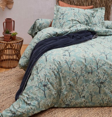 Housse de couette percale Java Sylvie Thiriez