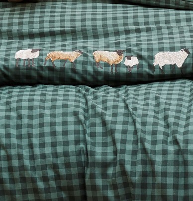 Housse de couette Shetland Sylvie Thiriez