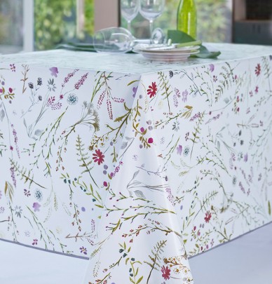 Nappe toile cirée Graminée Calitex