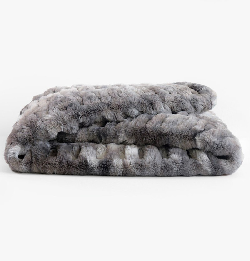 Plaid fourrure Zibeline angora Vent du Sud