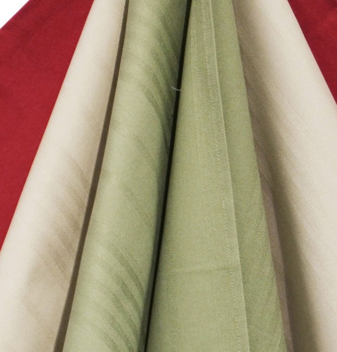 Lot de 3 torchons unis Bucolique Nydel - Blancollection