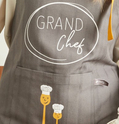 Lot tablier et toque Grand Chef Nydel