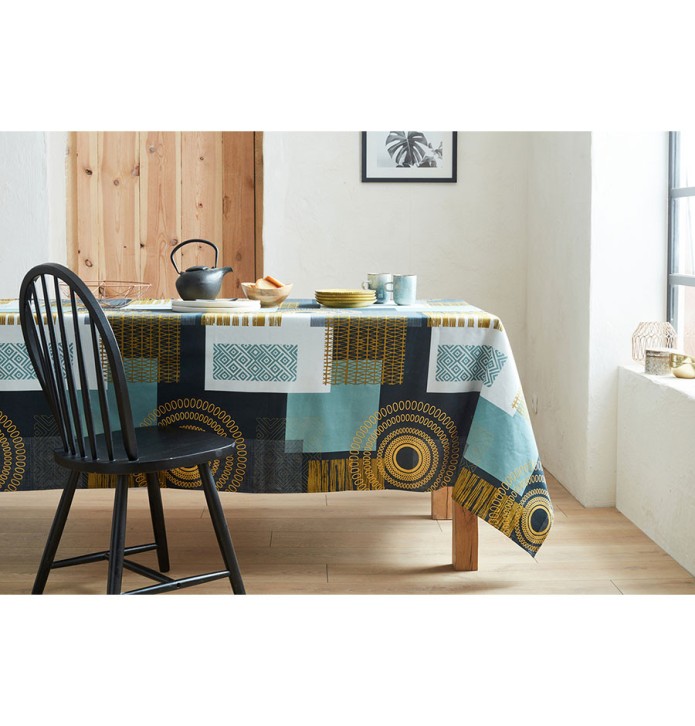 Nappe enduite Magic Ethnic zinc Nydel - Blancollection