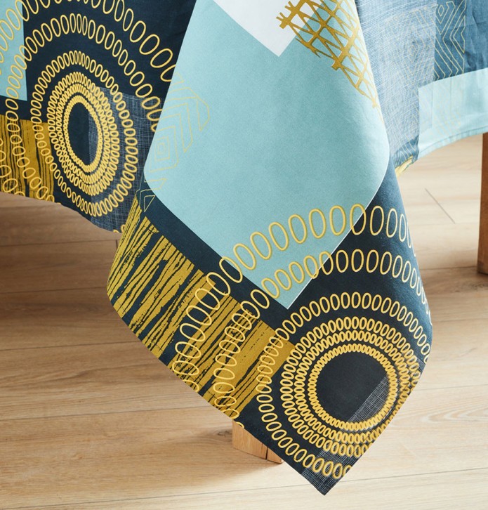 Nappe enduite Magic Ethnic zinc Nydel - Blancollection