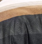 Housse de couette satin Tiago noir Tradilinge - Blancollection
