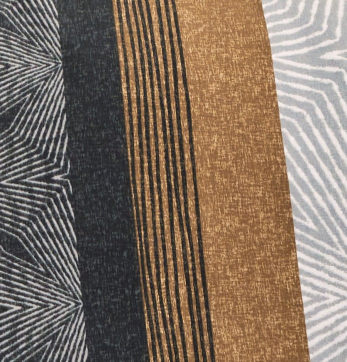 Taie d'oreiller satin Tiago noir Tradilinge - Blancollection