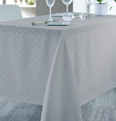 Nappe damassée polyester Lison Calitex