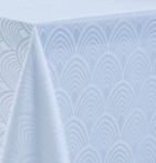 Nappe damassée polyester Lorette Calitex - Blancollection