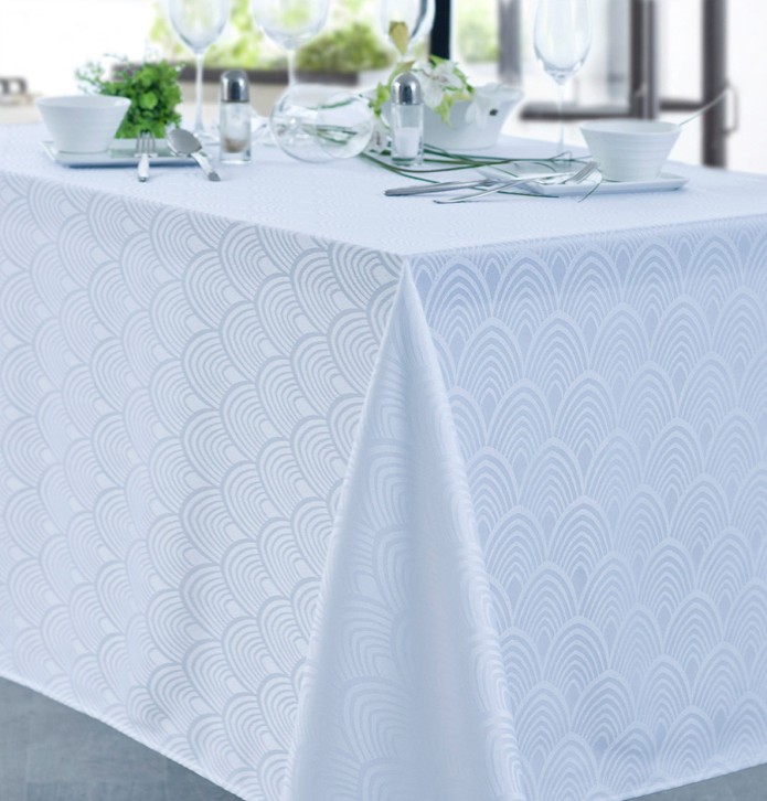 Nappe damassée polyester Lorette Calitex