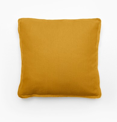 Coussin en lin Allegro maïs Vent du Sud