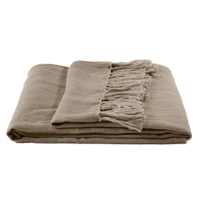 Plaid en lin Allegro chanvre Vent du Sud Plaid en lin Allegro chanvre Vent du Sud