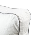 Oreiller sensation duvet premium Bleu Calin - Blancollection