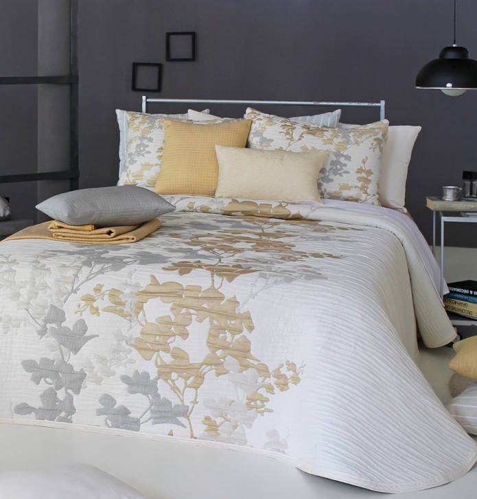 Couvre lit jacquard Lyris or Reig Marti