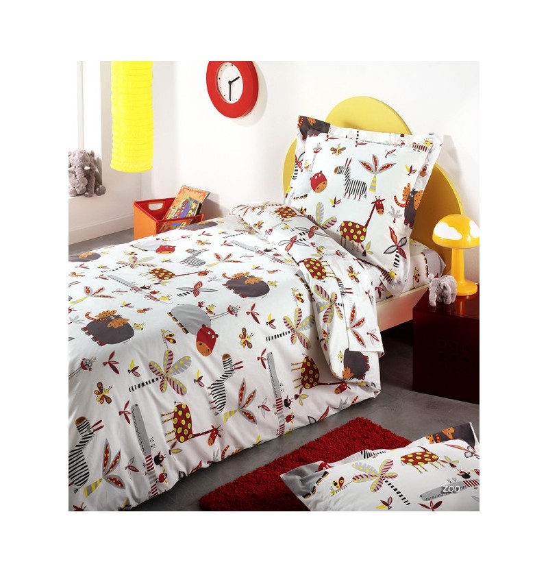 Drap housse enfant Zoo La maison de Balmy