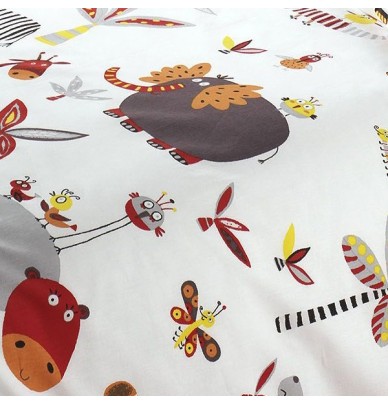 Drap housse enfant Zoo zoom