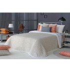 Couvre lit jacquard Daryl lin Reig Marti - Blancollection
