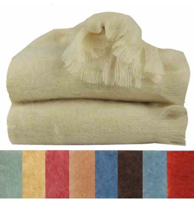 Couverture Mohair 320g/m² Ourson 9 coloris