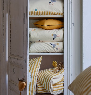 Taie d'oreiller Grandes vacances Sylvie Thiriez