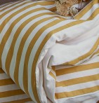 Parure de lit coton lavé Grandes vacances Sylvie Thiriez - Blancollection