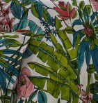 Housse de couette Sumatra paon Tradilinge - Blancollection