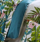 Housse de couette Sumatra paon Tradilinge - Blancollection