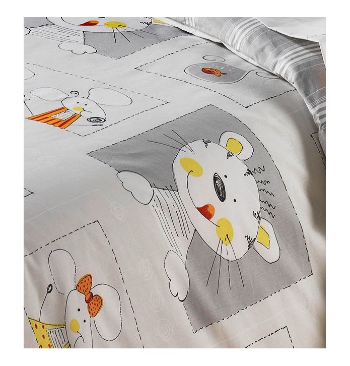 Taie d'oreiller enfant Mistigri zoom