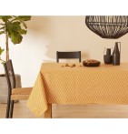 Nappe enduite Gatsby jaune épicéa Nydel - Blancollection
