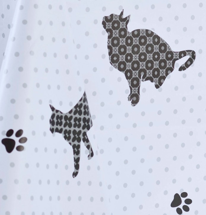 Nappe toile cirée Cat Calitex - Blancollection