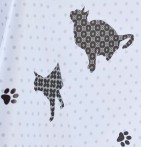 Nappe toile cirée Cat Calitex - Blancollection