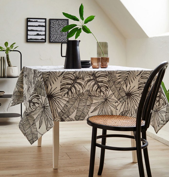 Nappe coton enduite PVC Bali Nydel Nappe coton enduite PVC Bali Nydel