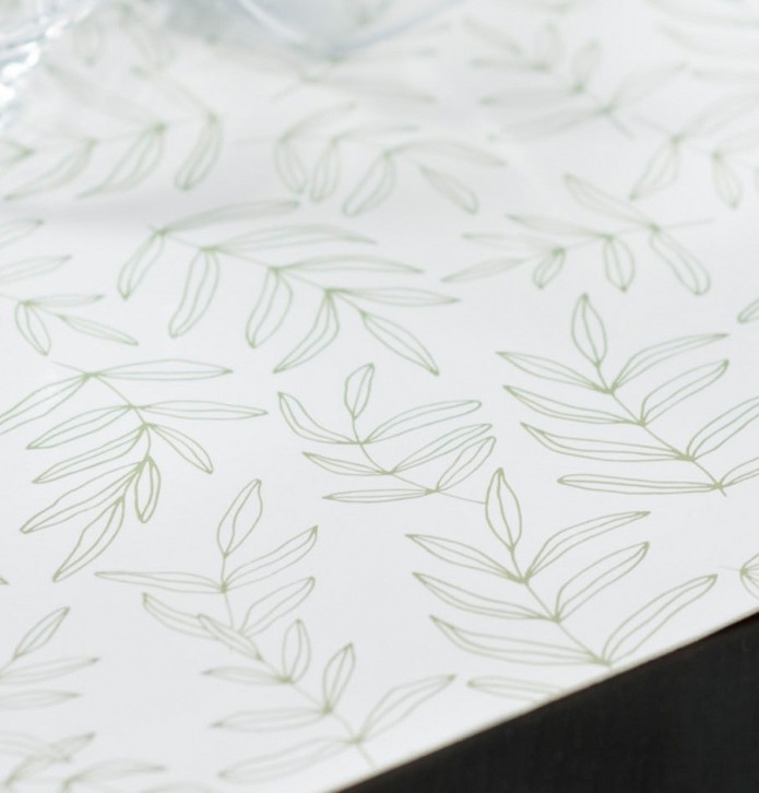 Lot de sets de table Verveine Calitex - Blancollection