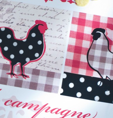 Set de table un air de campagne Calitex