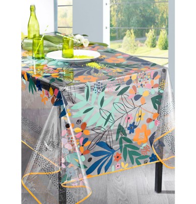 Nappe transparente Drapeau exotique Calitex - Blancollection